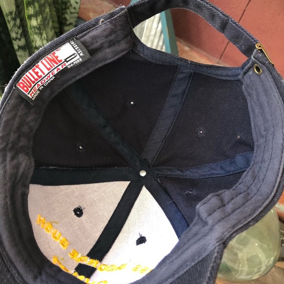 Vintage USS George Bush CVN-77 Hat Blue - Picture 5 of 6